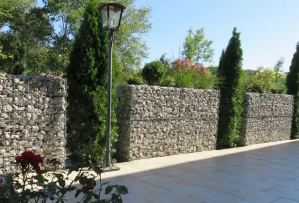 gabion fence